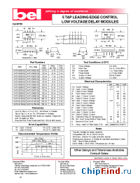 Datasheet S473-0030-02 manufacturer BEL Fuse