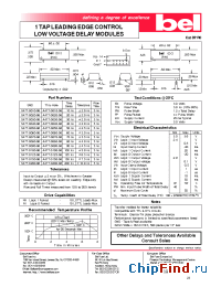 Datasheet S477-0010-06 manufacturer BEL Fuse