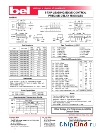Datasheet S493-0025-02 manufacturer BEL Fuse