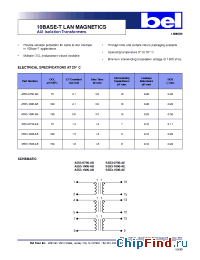 Datasheet S553-0756-AE manufacturer BEL Fuse