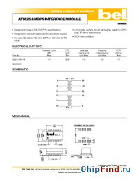 Datasheet S553-1084-04 manufacturer BEL Fuse