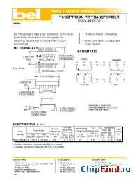 Datasheet S553-3855-02 manufacturer BEL Fuse