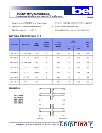 Datasheet S553-5006-JF manufacturer BEL Fuse