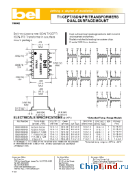 Datasheet S553-6500-03 manufacturer BEL Fuse