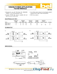 Datasheet S556-2793-00 manufacturer BEL Fuse