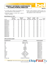 Datasheet S556-9003-05 manufacturer BEL Fuse