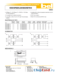 Datasheet S558-5999-44 manufacturer BEL Fuse