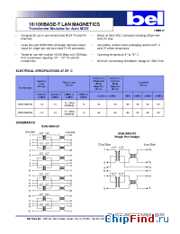 Datasheet S558-5999-W2 manufacturer BEL Fuse