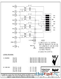 Datasheet SI-71011-F manufacturer BEL Fuse