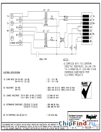 Datasheet SI-80008-F manufacturer BEL Fuse
