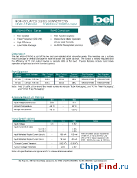 Datasheet SRAH-01FX50 manufacturer BEL Fuse