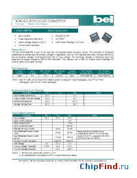 Datasheet SRAH-05BT50 manufacturer BEL Fuse