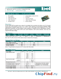 Datasheet SRBA-06A1A0 manufacturer BEL Fuse