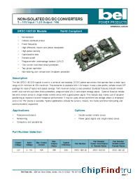 Datasheet SRDC-16D120 manufacturer BEL Fuse