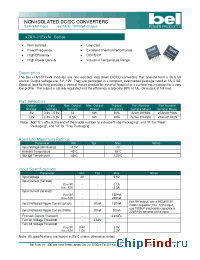 Datasheet V7AH-01F50N manufacturer BEL Fuse