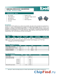 Datasheet V7AH-07A1A0 manufacturer BEL Fuse
