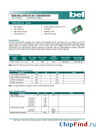 Datasheet V7BA-06A1AX manufacturer BEL Fuse