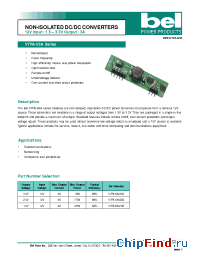 Datasheet V7PA-03A330 manufacturer BEL Fuse