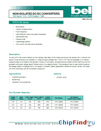 Datasheet V7PC-10A150 manufacturer BEL Fuse