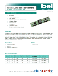 Datasheet V7PC-10B manufacturer BEL Fuse