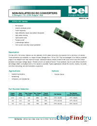 Datasheet V7PC-10C150 manufacturer BEL Fuse