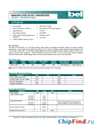 Datasheet V7PF-20A1A0 manufacturer BEL Fuse