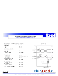 Datasheet V811-1X4T-06 manufacturer BEL Fuse