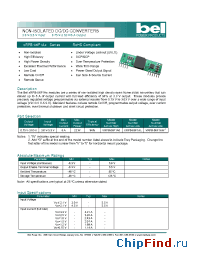 Datasheet VRPB-06F1A0 manufacturer BEL Fuse