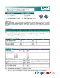 Datasheet XRAH-01H1A0 manufacturer BEL Fuse