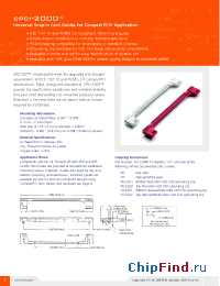 Datasheet CPCI-2000RD-GF manufacturer Bivar