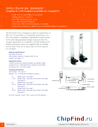 Datasheet CPCI-3U4-E1-HS manufacturer Bivar