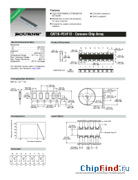 Datasheet CAT16-PC4F12 manufacturer Bourns