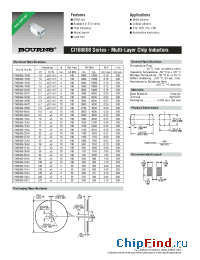 Datasheet CI160808 manufacturer Bourns