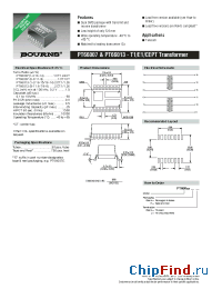 Datasheet PT66007 manufacturer Bourns