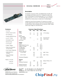 Datasheet SC20A-5S1.9 manufacturer Bourns