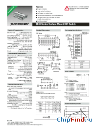 Datasheet SDMX-1XR manufacturer Bourns