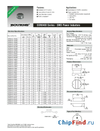 Datasheet SDR0403 manufacturer Bourns
