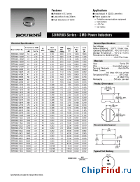 Datasheet SDR0503-100M manufacturer Bourns