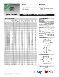 Datasheet SDR0805 manufacturer Bourns