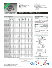 Datasheet SDR0906 manufacturer Bourns