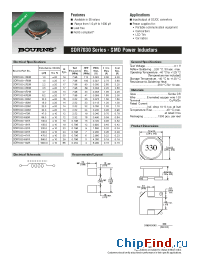 Datasheet SDR7030-1R0M manufacturer Bourns