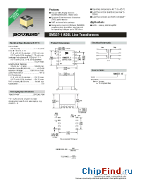 Datasheet SM537-1E manufacturer Bourns