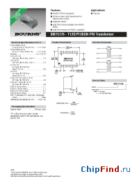 Datasheet SM75176 manufacturer Bourns
