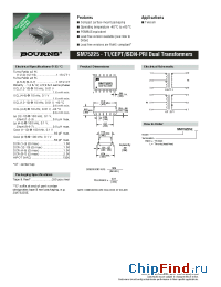 Datasheet SM75225 manufacturer Bourns