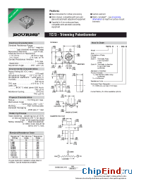 Datasheet TC73W-1-203E manufacturer Bourns