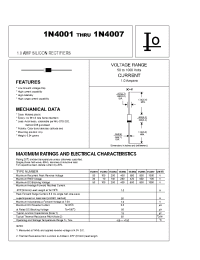 Datasheet 1N4001 manufacturer Bytes