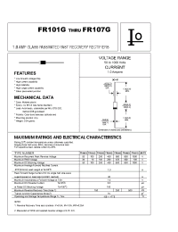 Datasheet FR101G manufacturer Bytes