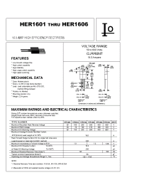 Datasheet HER1602 manufacturer Bytes