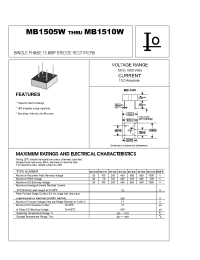 Datasheet MB1505W manufacturer Bytes