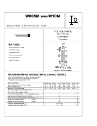 Datasheet W005M manufacturer Bytes